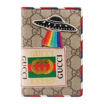 超市-奢侈品/钱包/卡包Gucci古驰 女士牛皮钱包 480398-K9GQT-8899(米色)