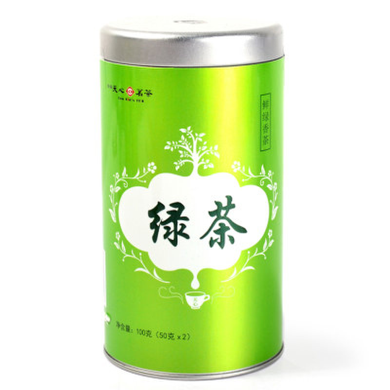 天福天心茗茶 天心绿茶 100g/罐图片【图片 价格 品牌 报价】-国美