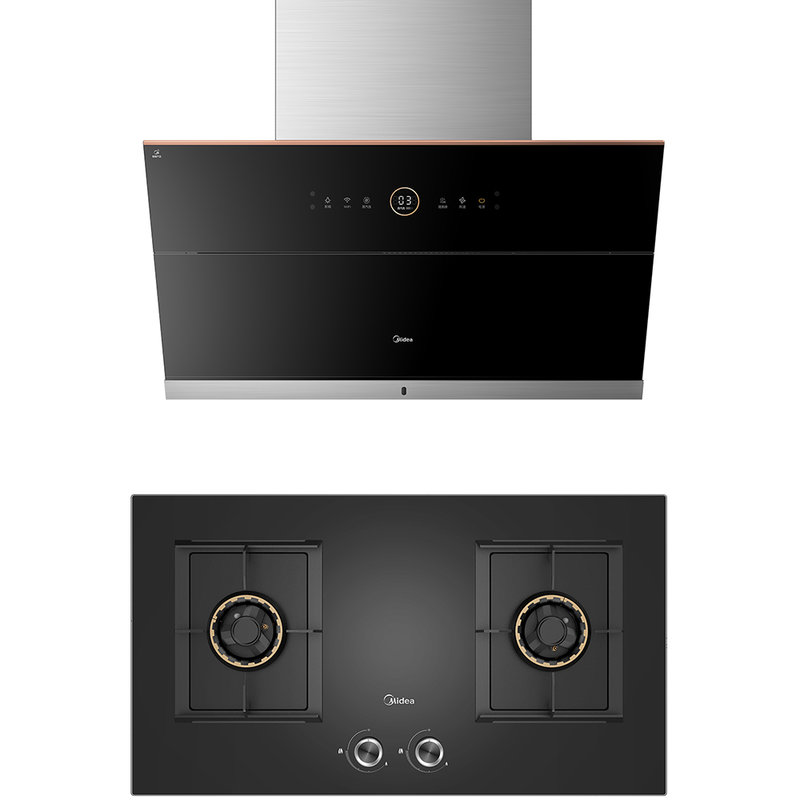 美的烟灶套餐cxw-280-c61p jzt(y)-q67