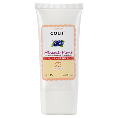 COLIF卡莉芙原生粉嫩护理型粉底液（蓝莓香)自然色45g
