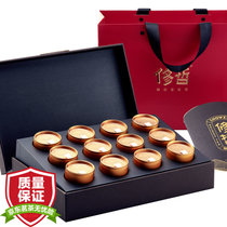 修哲小金罐茶冻顶乌龙12小罐共96克特级茶叶礼盒 台湾高山茶浓香型获奖茶