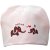 GUGA 咕嘎 婴儿帽子宝宝胎帽新生儿帽卡通可爱大象图案M36(粉色)