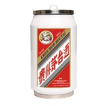 个性创意304不锈钢啤酒可乐易拉罐保温水杯刻字时尚韩版学生杯子(玫红色 小号茅台)