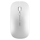 英菲克（inphic） P-M1可充电无线鼠标静音无声锂电池 无线静音太空银(充电版)