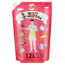 爱敬石榴醋果蔬餐具洗洁精袋装1.2L（新老包装随机发放） 韩国进口