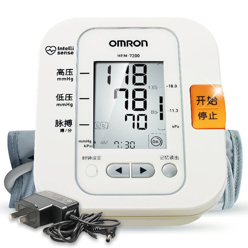 欧姆龙电子血压计hem7200