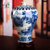 兆宏景德镇 古典青花山水图案陶瓷花瓶摆件装饰品 送(梅瓶)