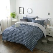 (真快乐自营)维众家纺 床品纯棉双人床单被套四件套1.5米/1.8米床通用 悠闲时光