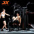 军霞综合训练器三人站家用多功能飞鸟大型可折叠力量运动器械组合健身器材 JX-DS927(黑色)