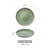 北欧碗碟套装家用轻奢日式餐具简约复古陶瓷碗盘子ins风碗筷餐具(8英寸浅盘（墨绿）)