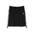 Skechers斯凯奇秋季时尚字母串标针织短裙女子半身裙L320W014(碳黑 M)