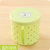 有乐A293创意纸巾盒家用欧式时尚抽纸盒纸抽盒 多功能家居纸巾筒lq5010(绿色 圆形)