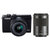 佳能微单（Canon）EOS M100 黑色双头套机（15-45镜头+55-200镜头）（触控翻转LCD 双头可多场景拍摄）