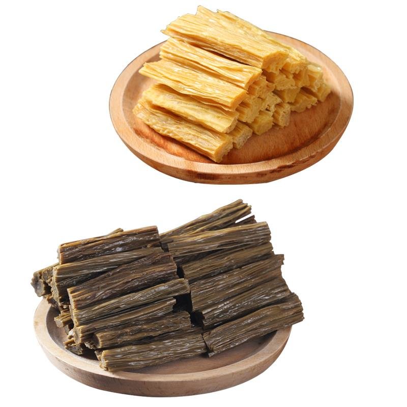 腐竹段4斤装干货商用纯正手工凉拌头层整箱装豆皮支竹火锅正宗1斤黄豆