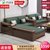 华文世家新中式实木沙发组合客厅小户型家用上档次胡桃木成套家具