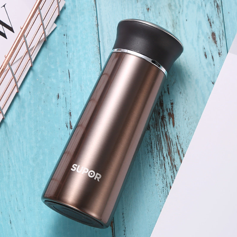 苏泊尔supor保温杯真空保温杯304不锈钢内胆男女士商务办公水杯车载