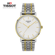 天梭(TISSOT)瑞士手表 魅时系列钢带石英男士腕表送男友男表(T109.410.22.031.00)
