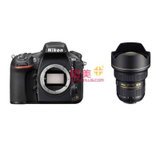 尼康 (Nikon) D810全画幅单反 单机身 AF-S 14-24mm f/2.8G ED组合套机(官方标配)