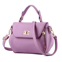 DS.JIEZOU女包手提包单肩包斜跨包时尚商务女士包小包聚会休闲包9412(紫色)