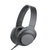 索尼(sony） MDR-H600A 头戴式耳机重低音立体声手机通话(灰黑)