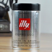 意利illy咖啡豆 意大利原装进口意式咖啡豆 深度烘焙 250克/2罐装