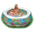 美国intex 56493海底世界家庭游泳池充气水池游戏球池底部充气加大型(标配)