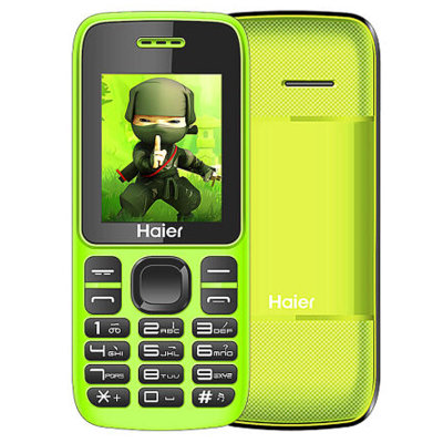海尔（Haier）M311 苹果绿 移动/联通2G手机
