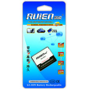 瑞能（RUIEN）R-BN1索尼数码相机电池（适用于索尼TX66/300 650mAh 安全高能持久）