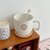穆尼*韩式ins风樱桃马克杯可爱陶瓷水杯早餐牛奶咖啡杯子带盖带勺(阿公(杯+盖+宫廷勺)盖子可做杯垫)