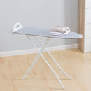 欧润哲家用折叠烫衣板(格纹款)106123 可调节高度可折叠收纳节省空间