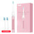 舒客电动牙刷防水充电声波自动牙刷软毛G22系列(粉色装)