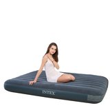 INTEX线拉充气床垫线拉技术专利款6473299*191*25cm 露营气垫床 户外防潮垫 家用空气床午休躺椅单人折叠床