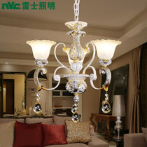 雷士 欧式吊灯水晶灯复古欧式美式客厅卧室餐厅灯具ECD9000(3头不带光源)