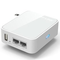 TP-LINK TL-WR720N 150M迷你型3G无线路由器 家用wifi出差便携ap酒店出差有线网络信号转换器
