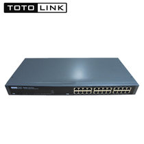 TOTOLINK SG1024+  24口 全千兆铁壳 机架式 网吧专用交换机1000M 企业级交换机