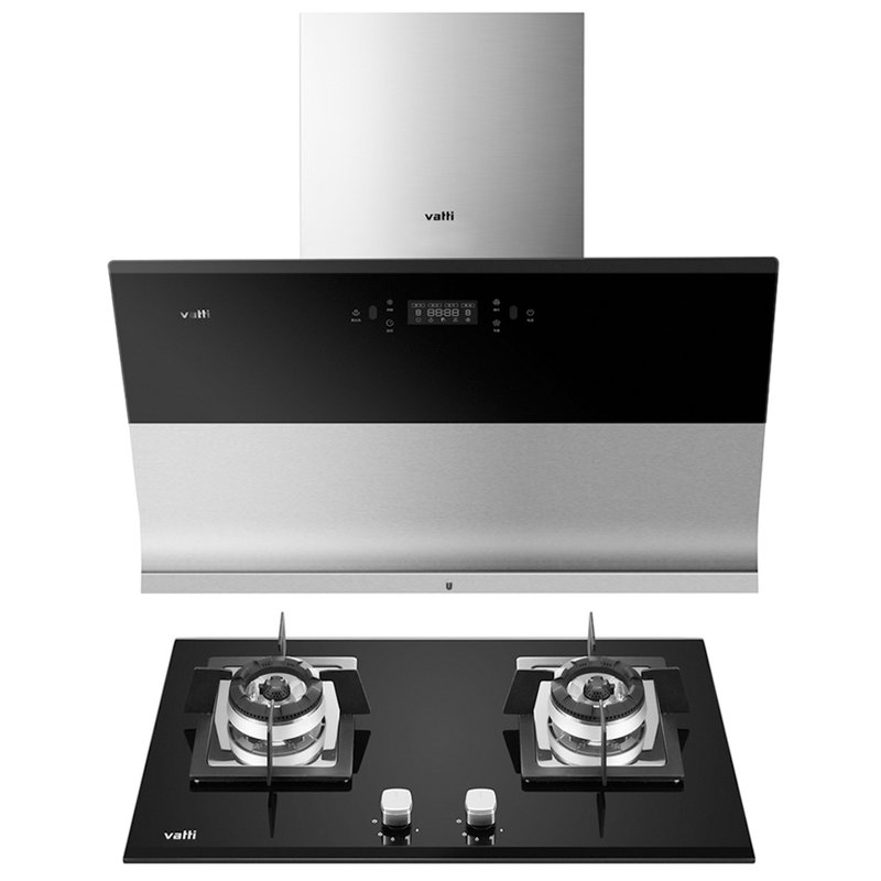 烟灶套餐华帝厨电套餐cxw260j659ahjztb863b1侧吸烟机黑燃气灶银返回