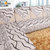 尚丽屋shine life钻布艺绗缝防滑沙发垫90x180厘米钻石棉三人位沙发垫(荷塘月色)