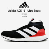 阿迪达斯男子运动鞋 Adidas ACE 16+ Ultra Boost爆米花经典猎鹰红黑跑步鞋袜子鞋 BY9087(图片色 39)