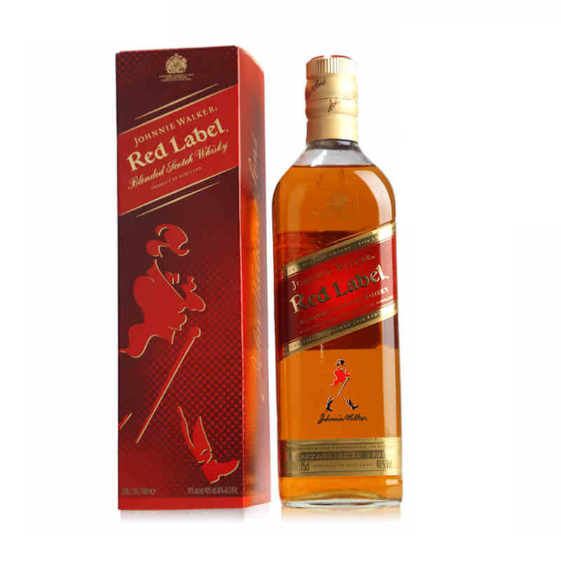 洋酒尊尼获加红牌苏格兰威士忌红方返回商品页 >