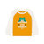 Skechers斯凯奇童装 新款男女同款 印花运动休闲长袖T恤L320K109(金黄色)