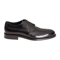 Tod's男士黑色系带鞋 XXM0XR0O530AKTB9998.5黑 时尚百搭