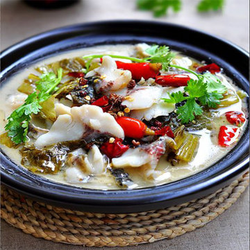 鱼片200g 酸菜160g 料包100g 水煮鱼