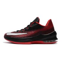 NIKE耐克男鞋MAXINFURIATE LOW 实战篮球鞋 866071-400(黑点红 46)