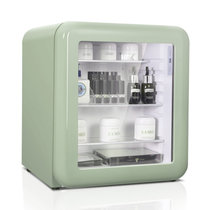 HCK哈士奇 SC-46RGE 化妆品冰箱复古小型迷你护肤面膜美容美妆 绿色