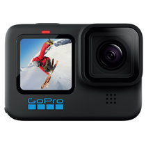 GoPro HERO10 Black运动相机 户外摩托骑行水下防水记录防抖 照相机 Vlog数码运动摄像机-黑色