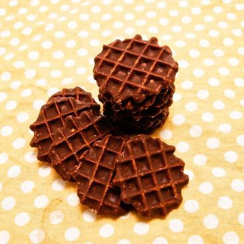 比利时巧克力碎华夫饼干200g