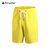 男士运动短裤 健身跑步训练篮球短裤 宽松休闲速干短裤tp8015(黄色 XL)