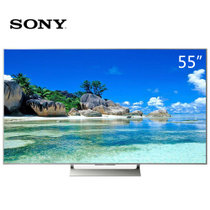 索尼（SONY）KD-55X9000E 55英寸4K HDR 精锐光控Pro 智能液晶电视（银色）