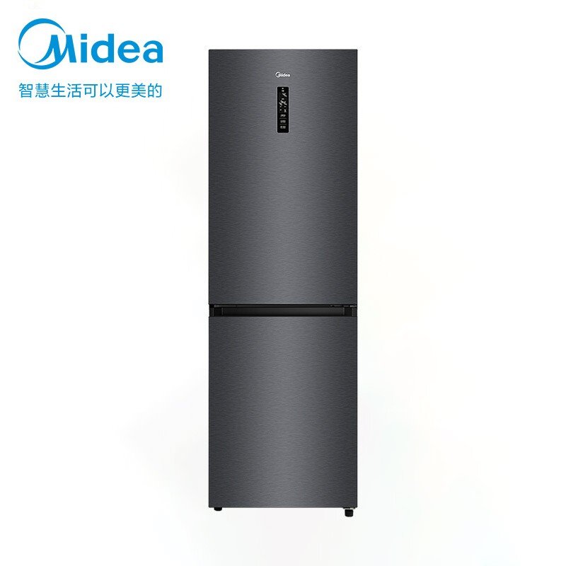 【美的冰箱图片】美的(midea)342升变频一级能效双开门二门冰箱风冷