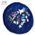 智伴ZIB 儿童玩具收纳袋大号 积木快速收纳整理袋 杂物包野餐垫(深蓝色大号（直径1.5m）)